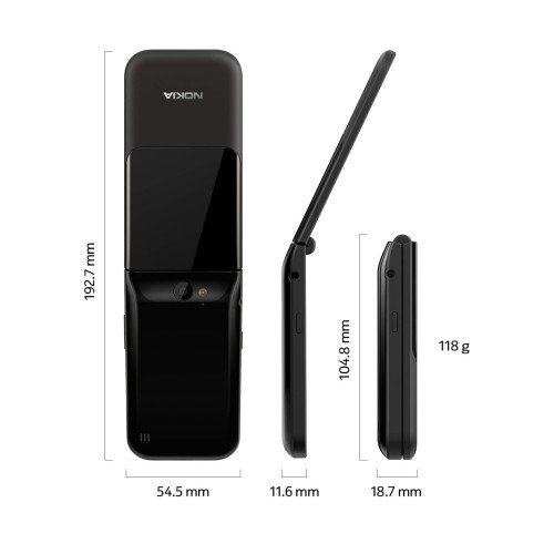 Nokia Flip 2720 (Negro)
