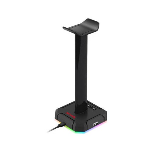 Soporte p/ Auricular c/ 4USB Redragon HA300