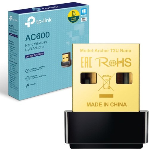 Adaptador Wifi USB Tp-Link ArcherT2U AC600