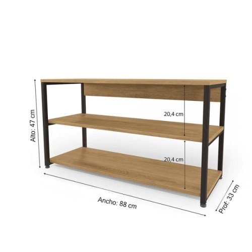 Zaptero negro mate LJ020FRPRF