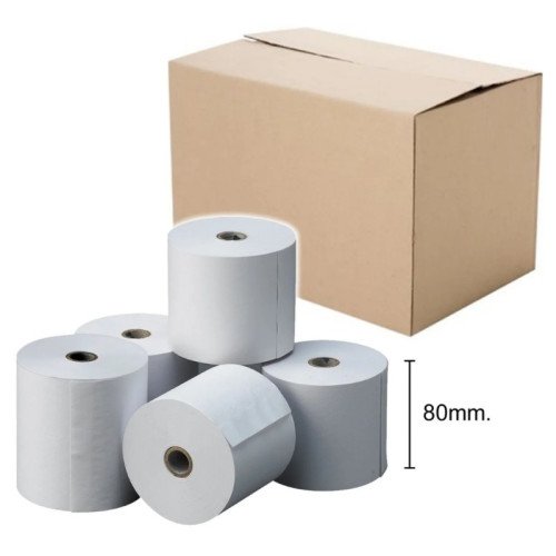 Bobina de Papel Térmico Ofimax 80x70 mm