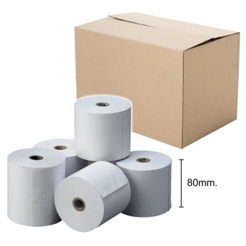Bobina de Papel Térmico Ofimax 80x70 mm