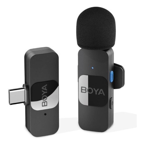 Micrófono de corbata Boya BY‑V10 tipo C