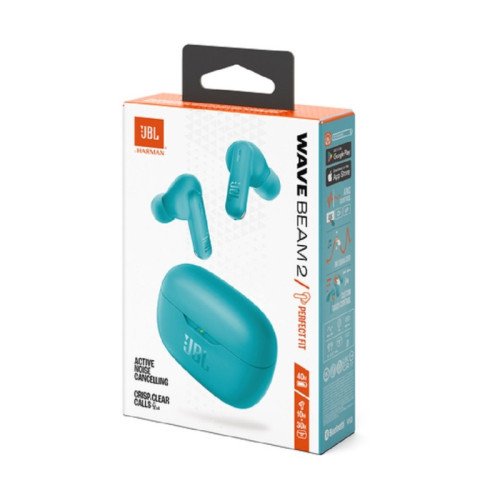 Auricular JBL Wave Beam 2 (Celeste)