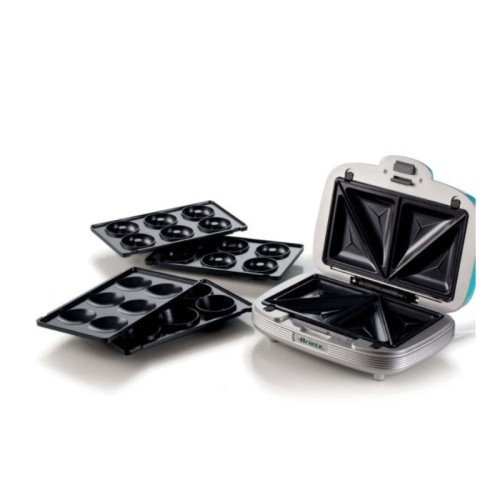 Sandwichera, fabricadora de cookies y donas Ariete 3 en 1