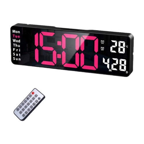 Reloj digital de pared Sate AC-T6811
