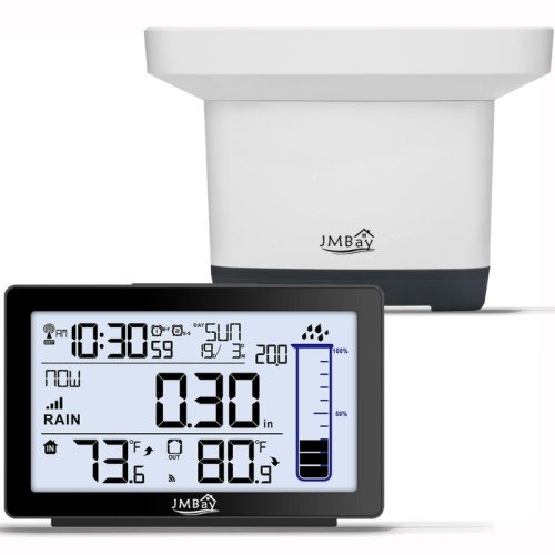 Thermom Digital Rain Gauge Outdoor