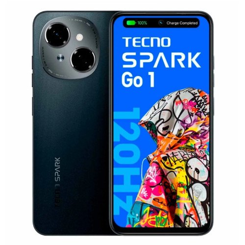 Tecno Spark Go 1s Kl4h 64/3Gb Negro