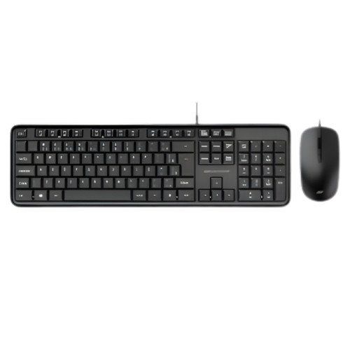 Teclado USB+Mouse Macrovip MV-MK100UB-SP