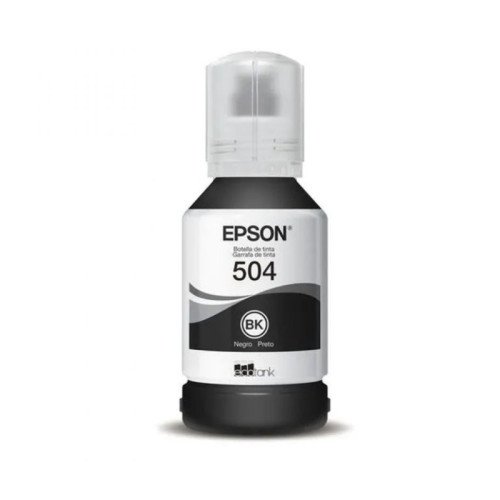 Tinta Epson 504 127 ml T504120 L Negro