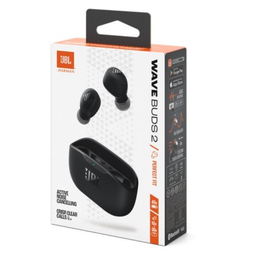 Auricular JBL Wave Buds 2 BT Negro