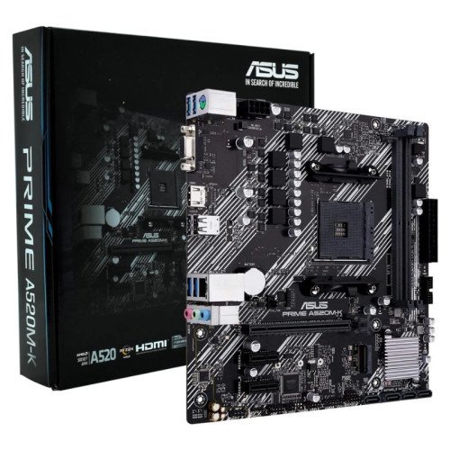 Mb Asus Am4 A520m-K Hdmi Prime