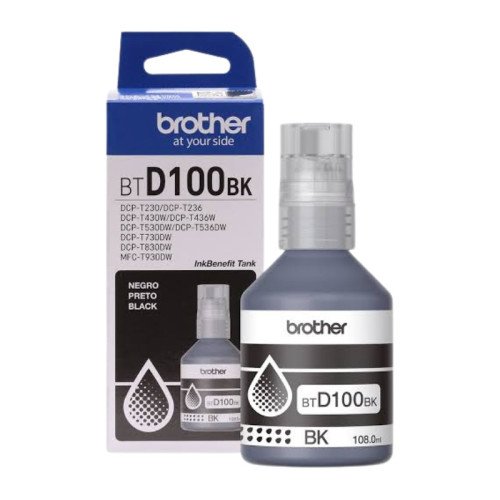 Tinta Brother BTD100BK Black