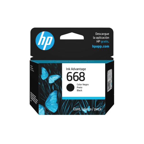 Tinta HP 668 (Negro)