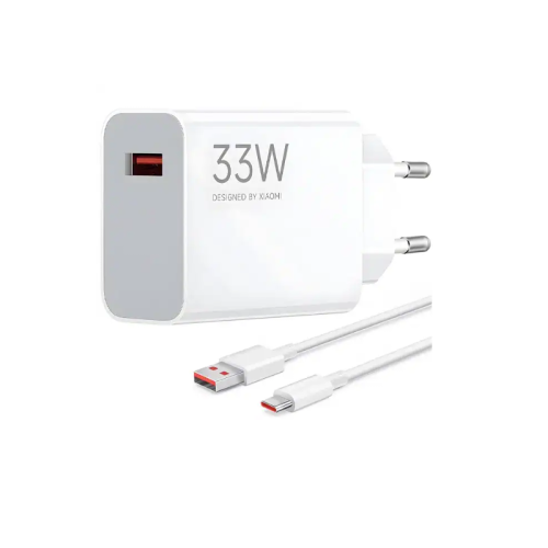 Cargador Xiaomi 33W USB-A c/ Cable