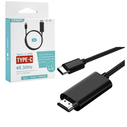 Cable USB-C a HDMI HDTV 4K