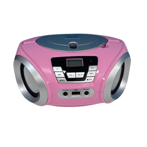 Radio Mega Star MP-1842BT (Rosado)