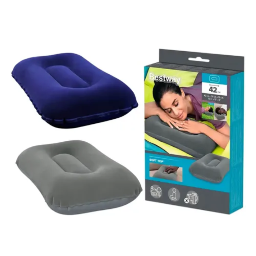 Almohada Inflable BESTWAY-67121 (Gris)