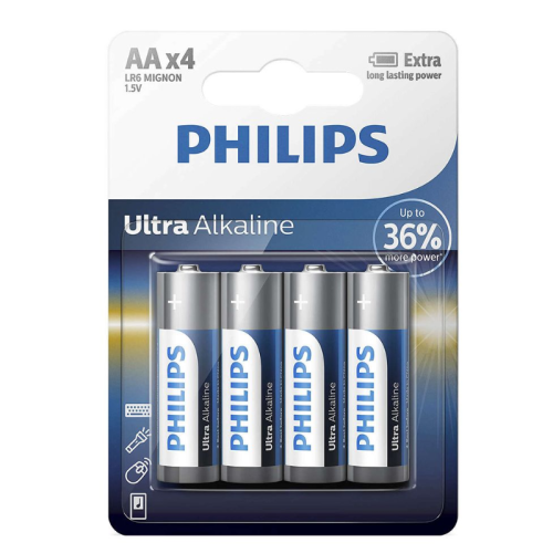 Pila Ultra Alkalina AA Philips