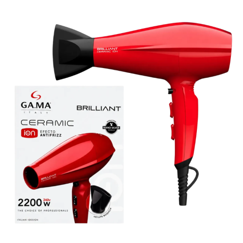 Secador de Pelo Gama Brilliant Ceramic Ion (2200W)