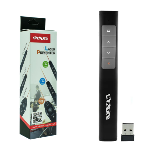 Presentador Láser Inalámbrico Satellite LR-28R