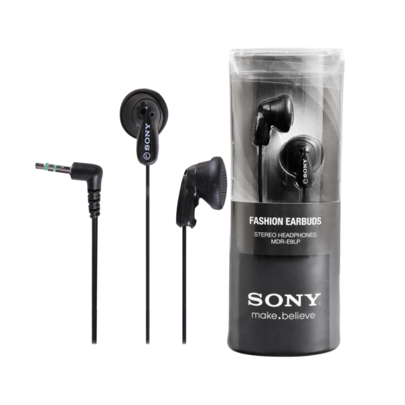 Auriculares boton Sony MDR-E9 negro Cascos Headphones calidad/precio  auricular