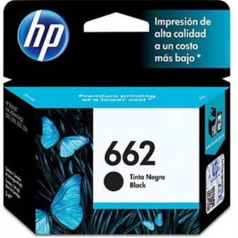 Tinta HP 662 (Negra)