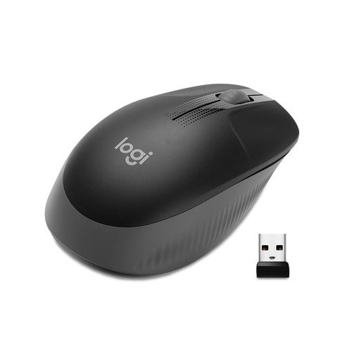 Mouse Wireless Logitech M190 (Negro)
